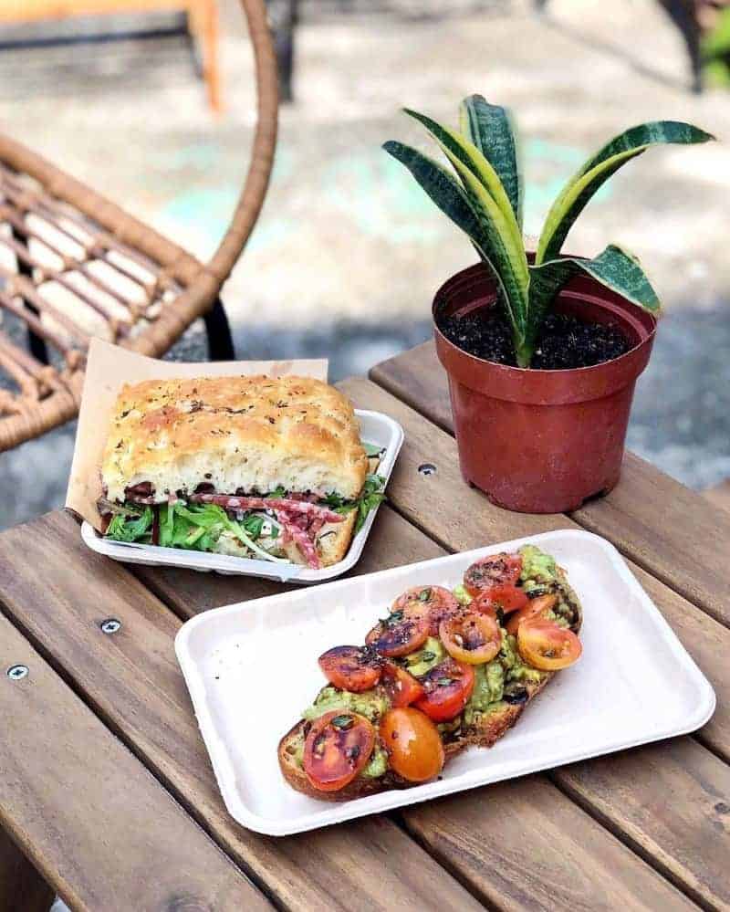 chu and co avocado tartine