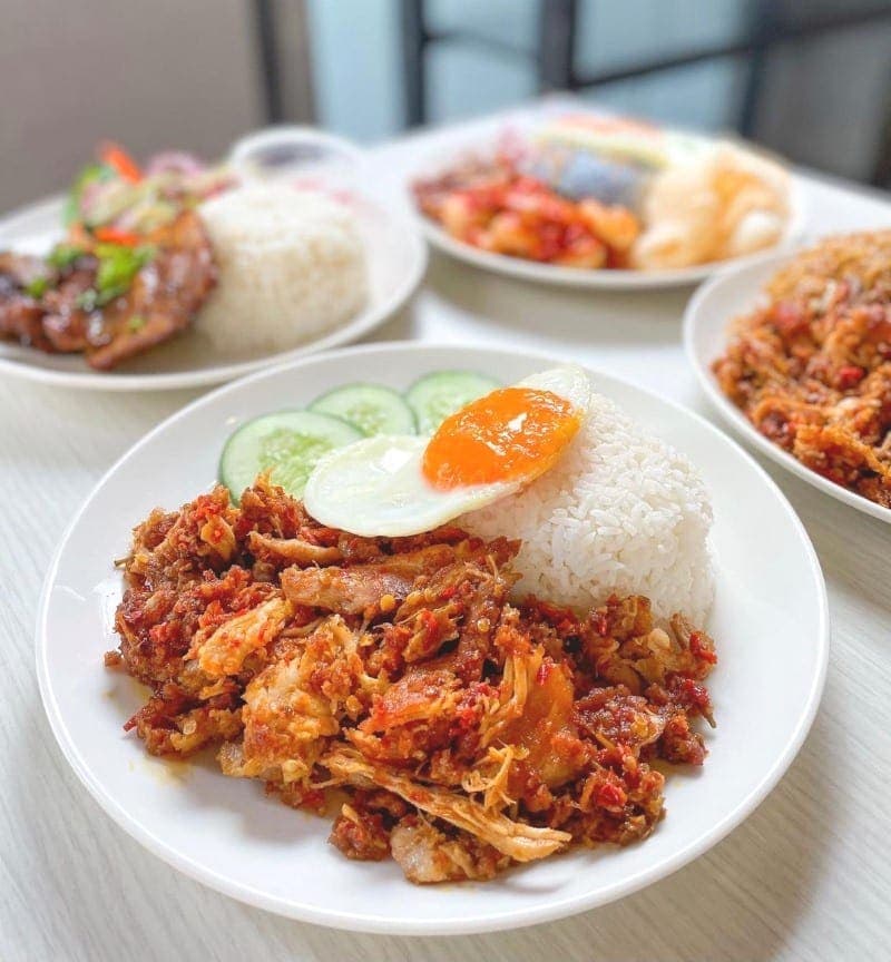 fangko+ coffee smashed chimken