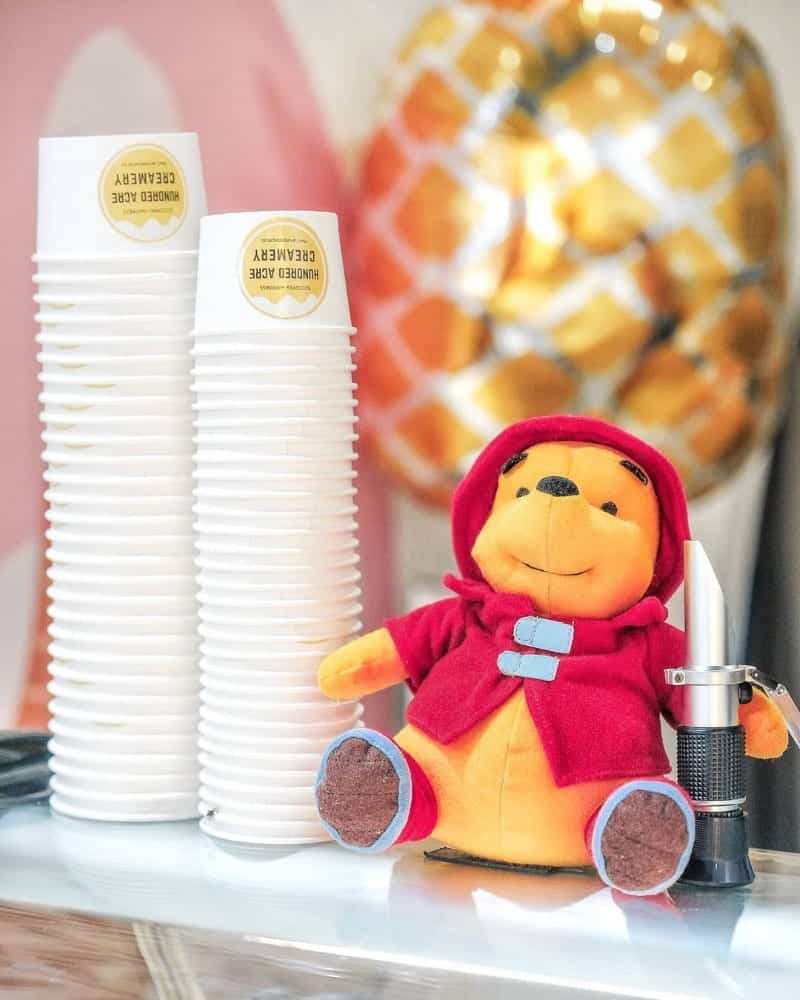 hundred acre creamery winnie the pooh