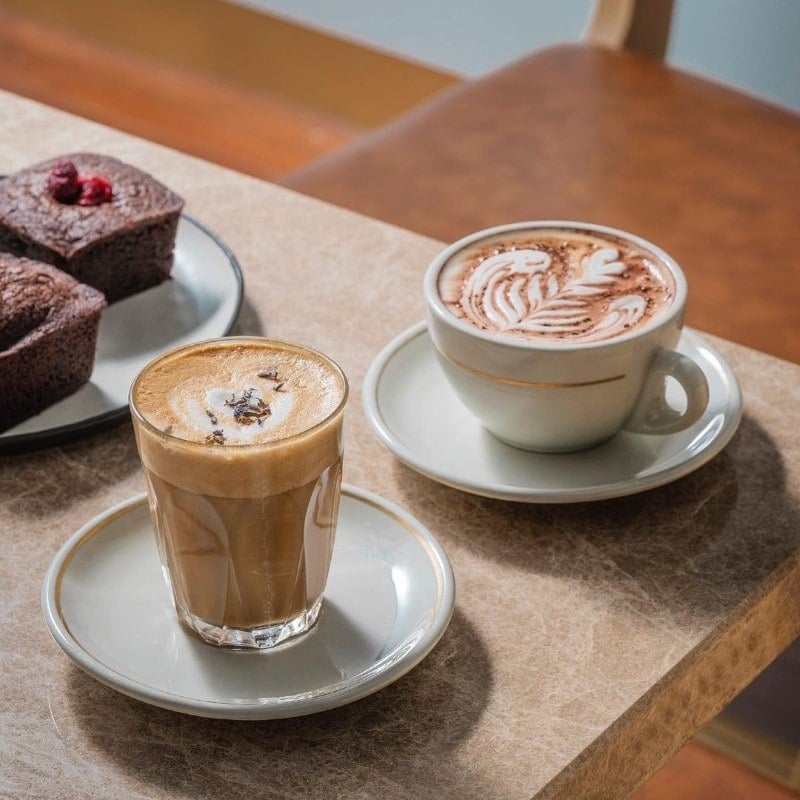 the bravery lavender latte