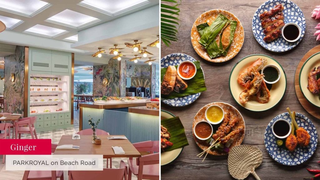 Ginger at Park Royal Beach road - ladies dine free promotion