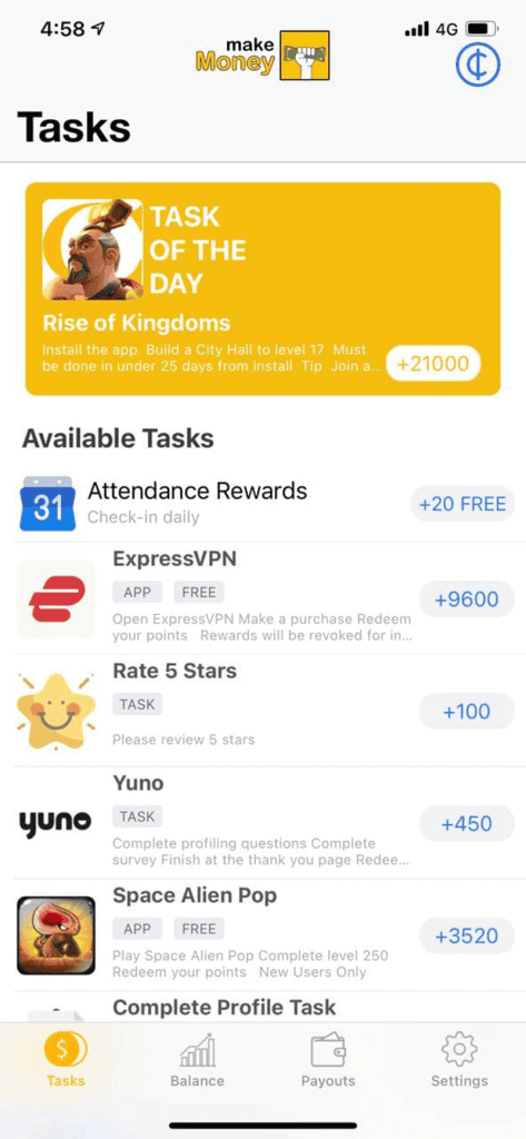 app earn cash 1