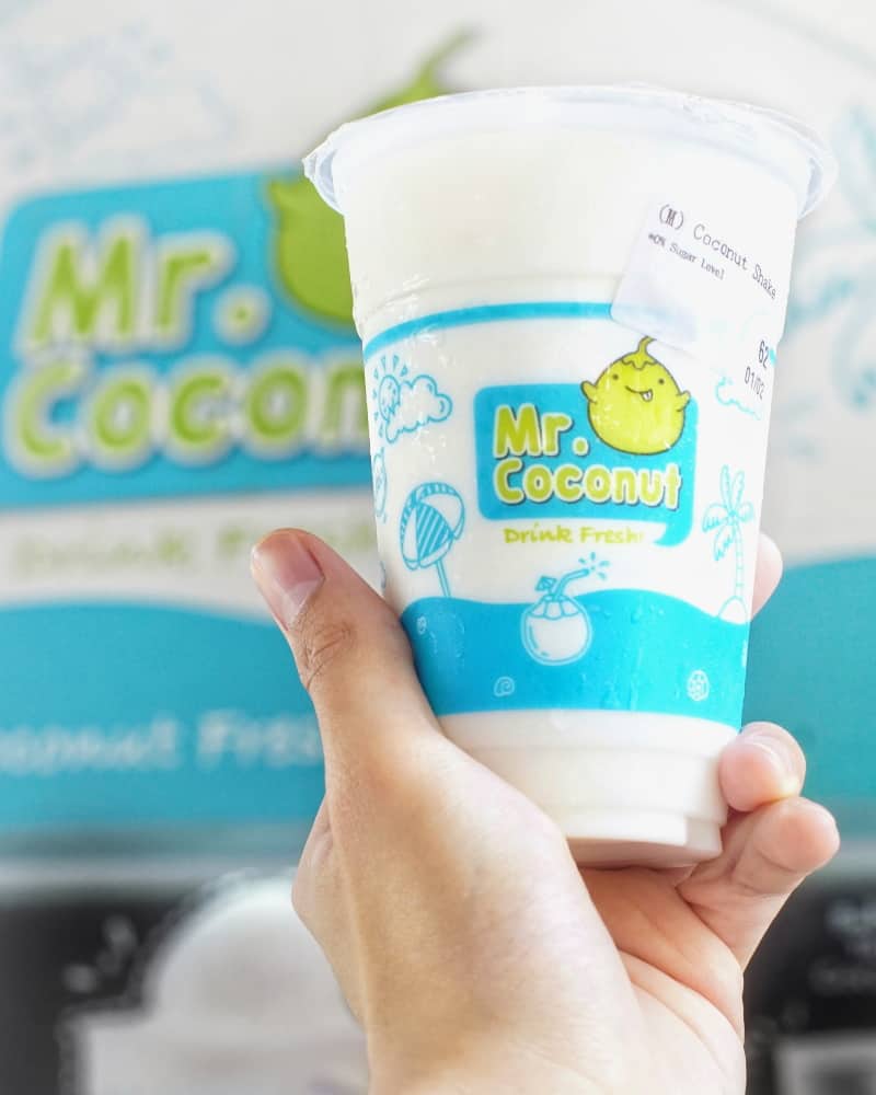 best coconuts shakes singapore mr coconut