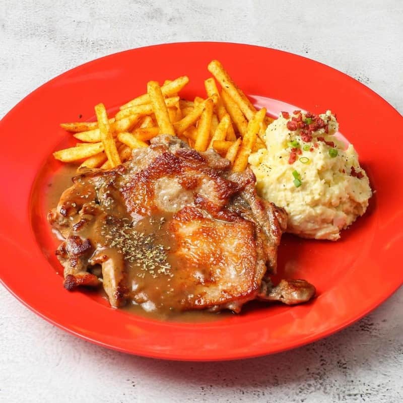 breakfast club singapore chicken chop