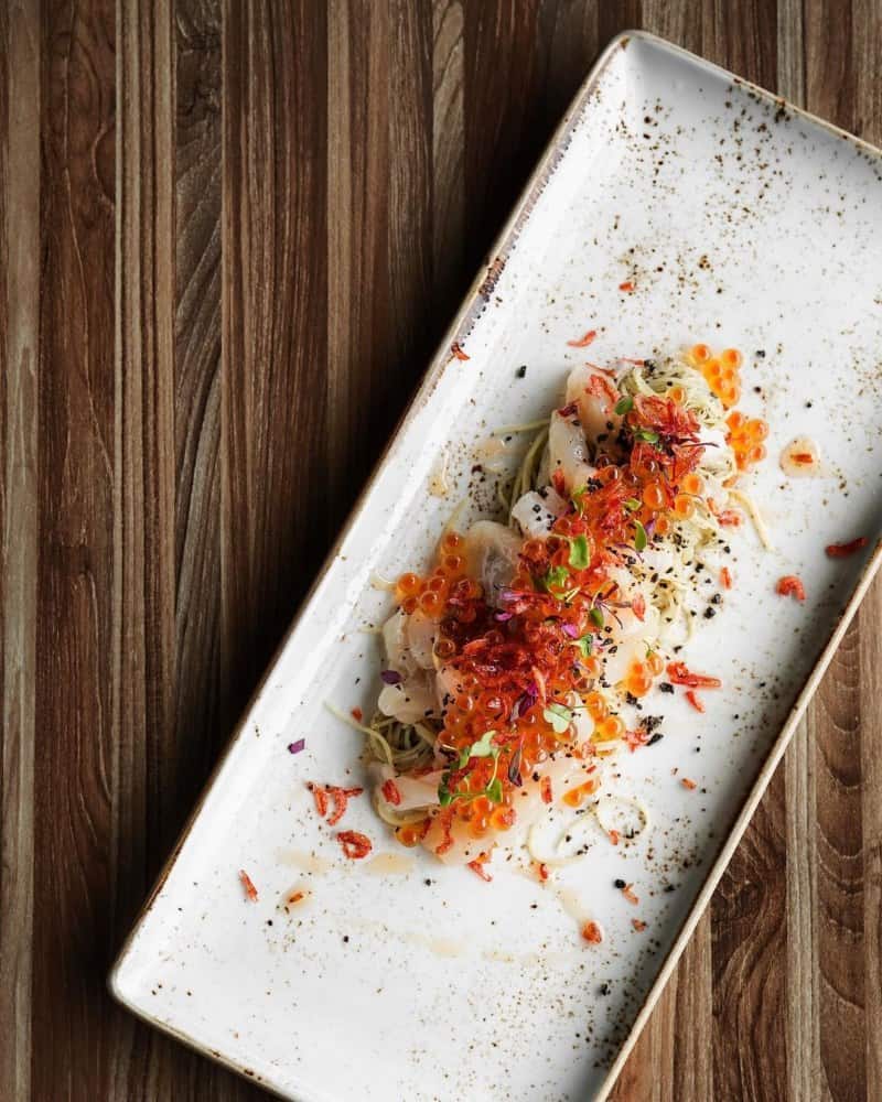 Canopy HortPark dog-friendly cafe angel hair pasta