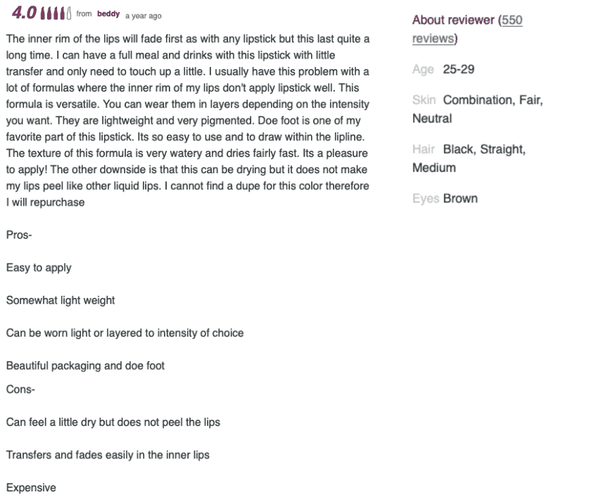 Review for chanel ink fusion