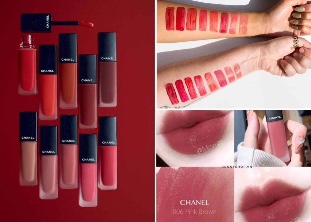 channel rouge allure ink fushion smudge proof under mask