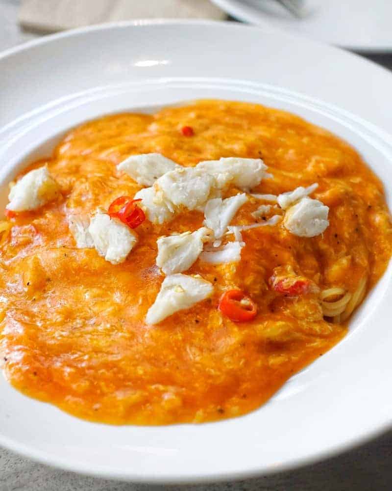 nassim hil bakery killiney chili crab pasta