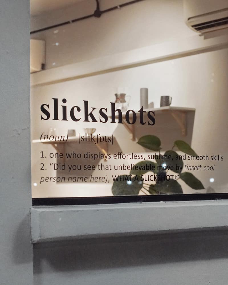slickshots cafe singapore