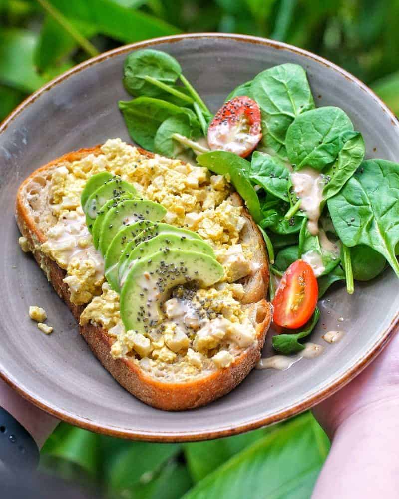 chanterelle cafe singapore review eggless egg toast