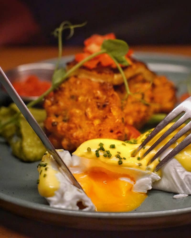 five oars coffee roasters east coast corn fritters