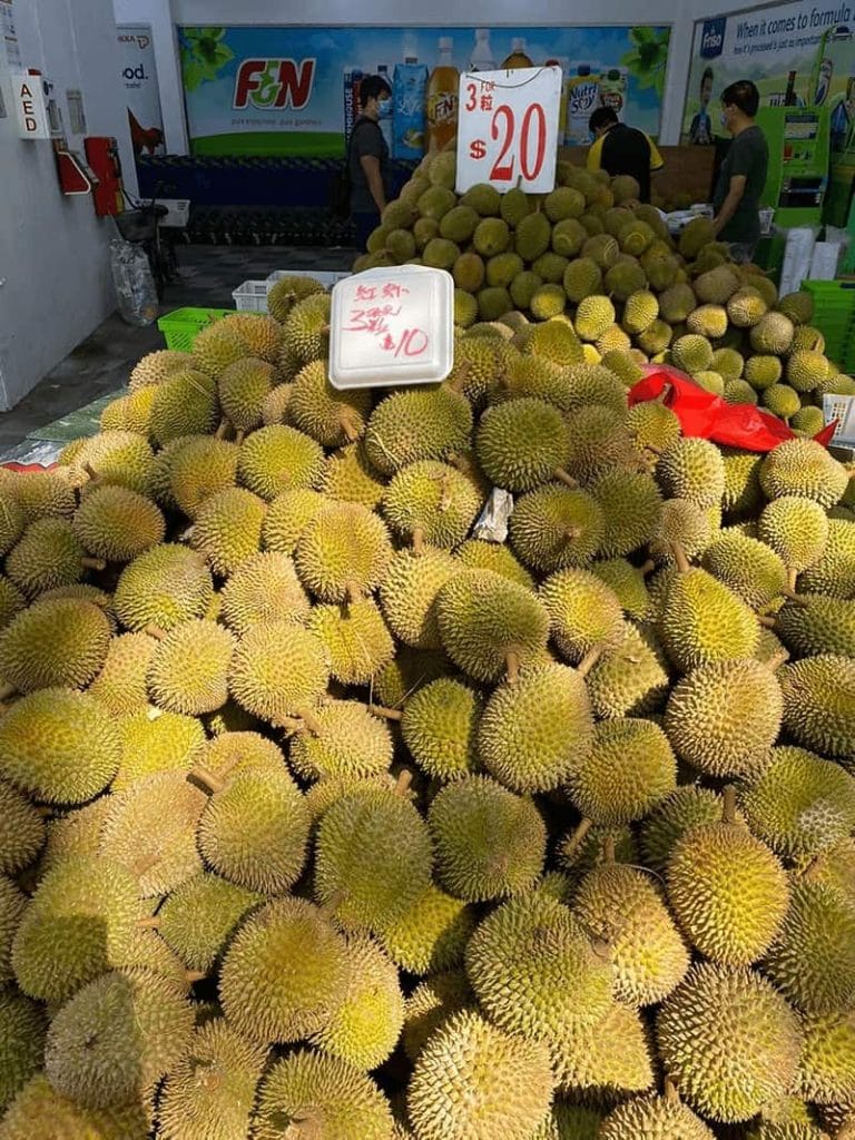 Sheng siong bedok durian 2