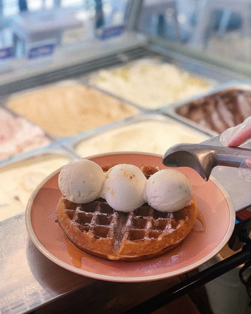 sweet cheeks gelato lavender