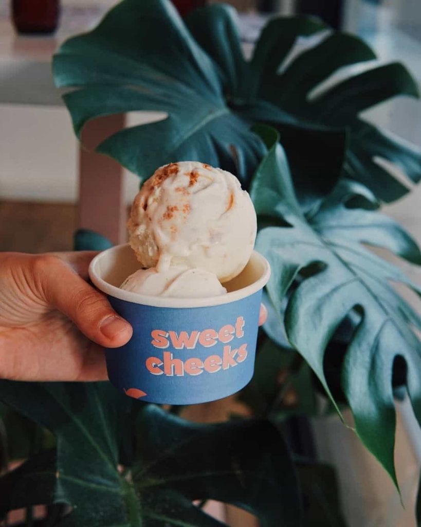 sweet cheeks gelato lavender