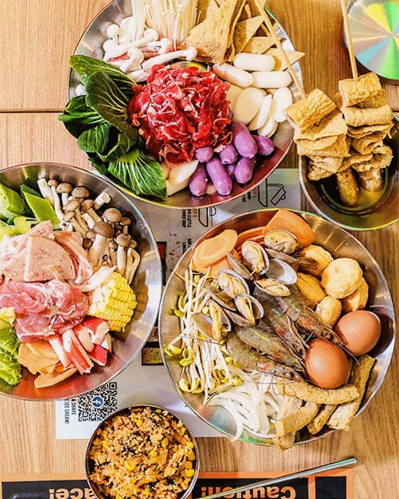 90 minutes tteokbokii hotpot buffet