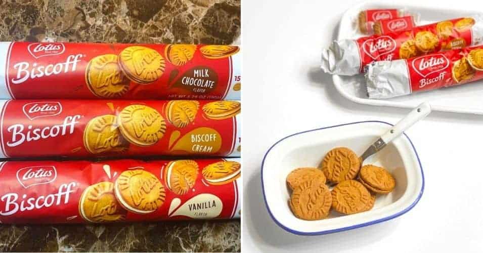Lotus biscoff sandwich biscuits