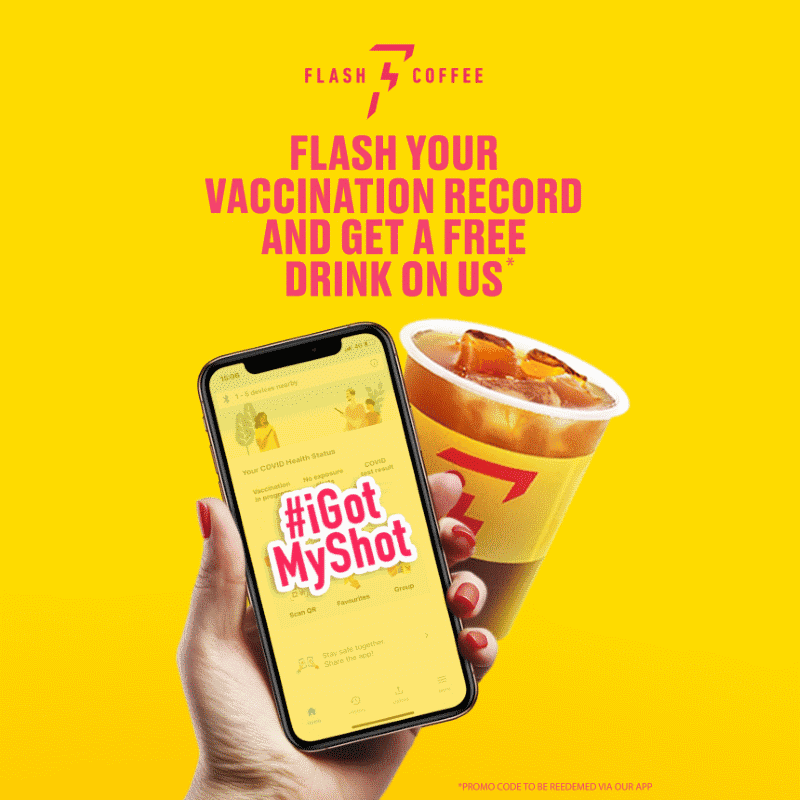 free flash coffee vaccination