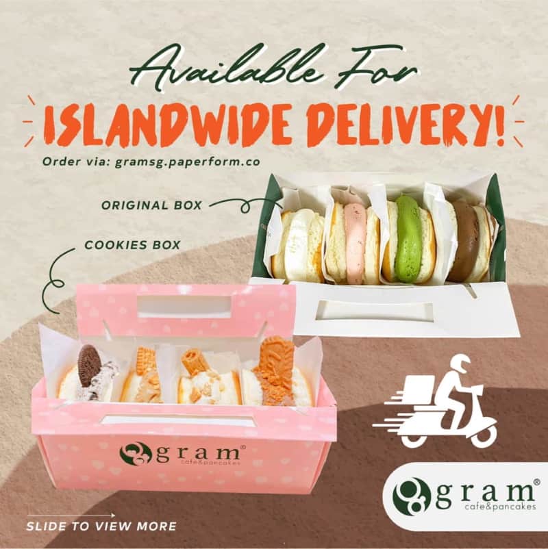 gram pancakes takeaway