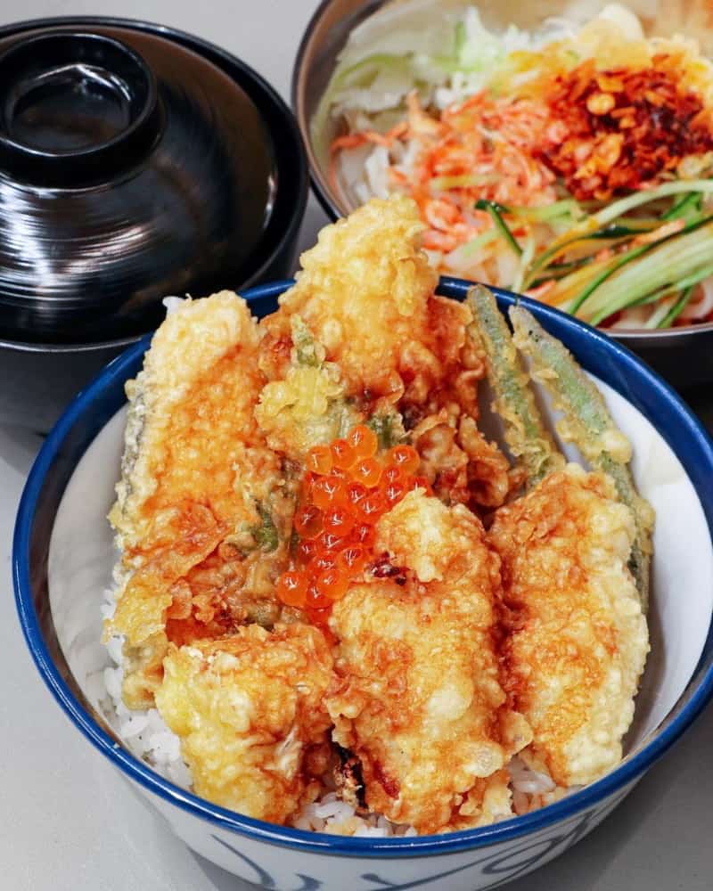 tenya singapore ion orchard salmon don