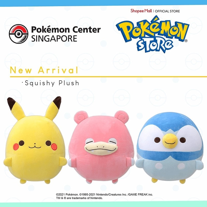 pokemon centre plushies