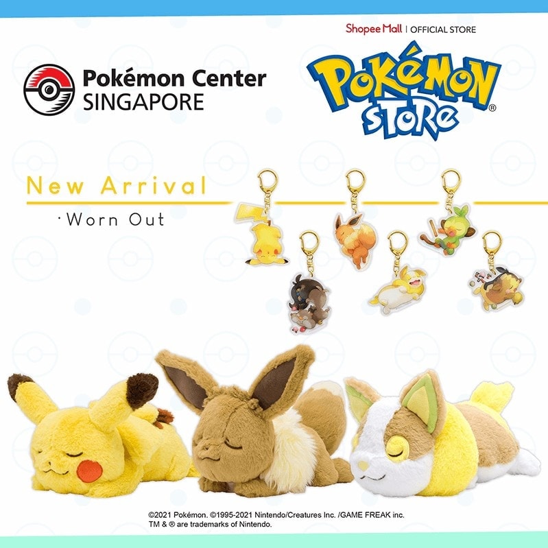 pokemon centre plushies