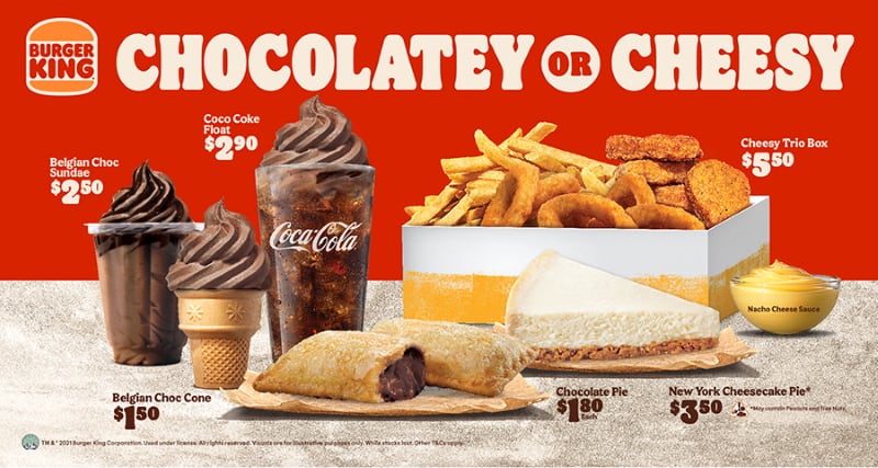 burger king belgian chocolate ice cream