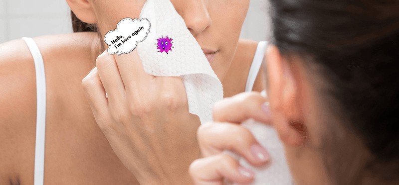 common mistakes skin breakout acne