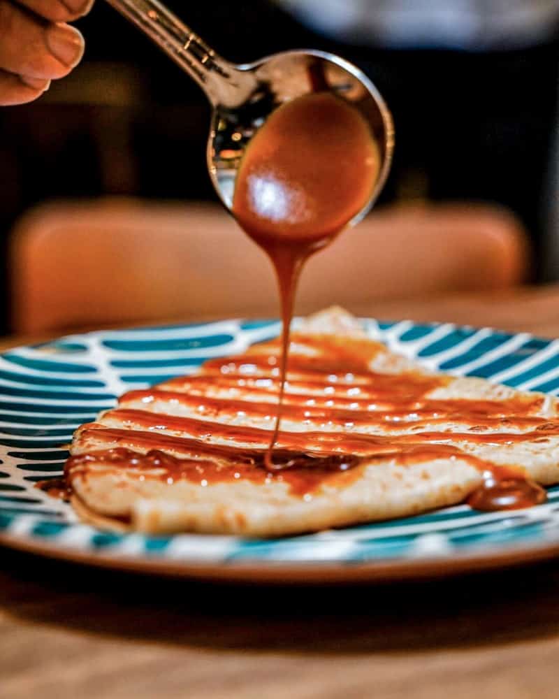 french fold free salted caramel crepe singapore