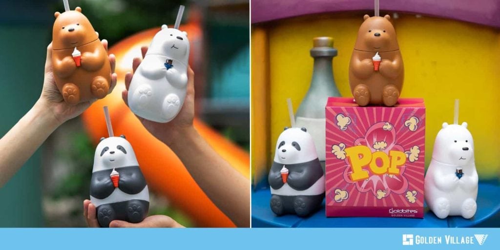 golden village we bare bears tumblers singapore