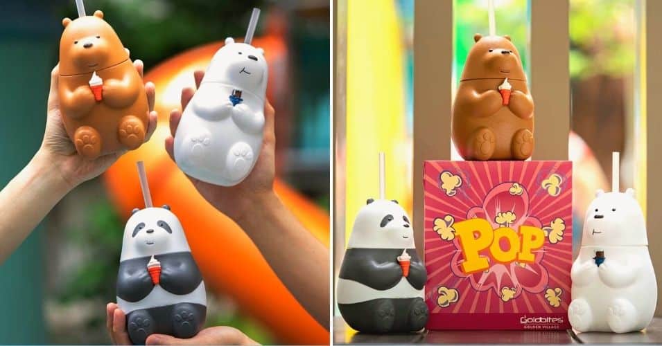 golden village we bare bears tumblers singapore