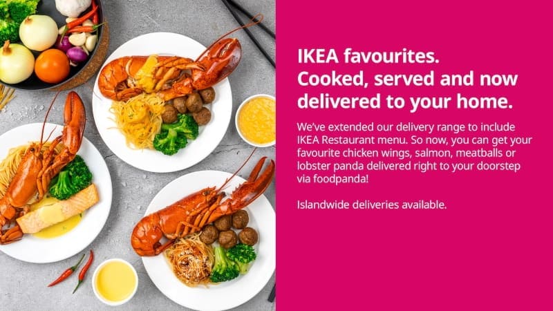 ikea singapore restaurant delivery