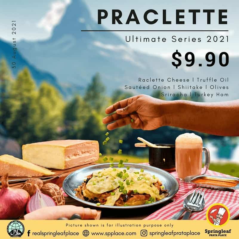 Springleaf prata raclette cheese