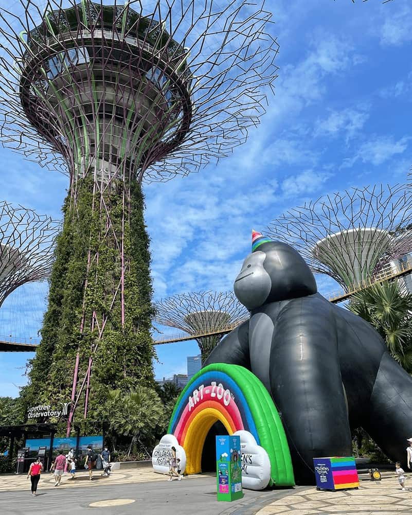 inflatables gardens by the bay
