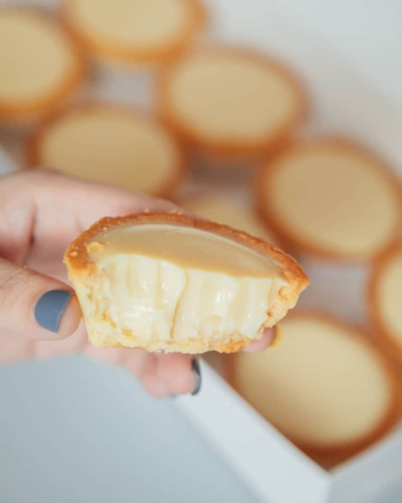 le cafe beancurd tarts