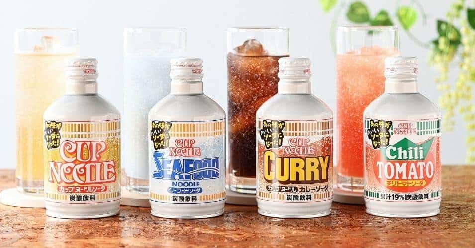 nissin cup noodles soda