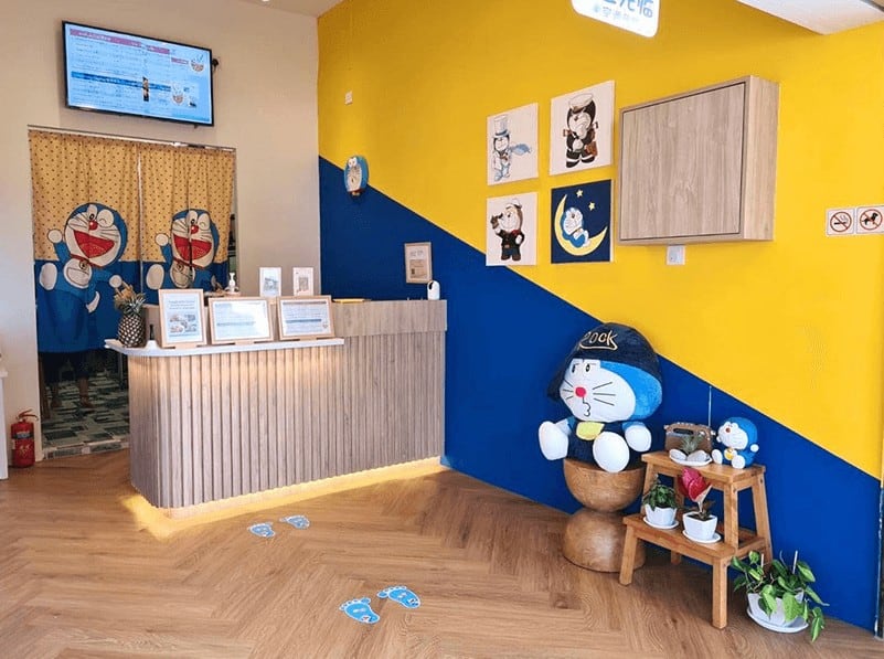 doraemon-themed Qiu Qiu Tea bubble tea 1