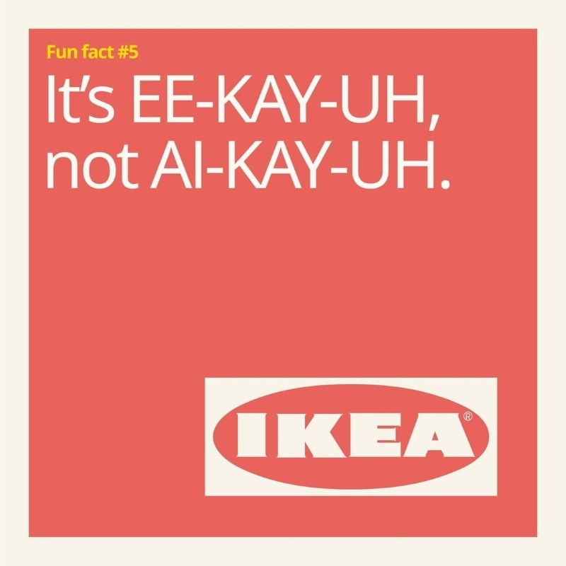 IKEA pronounciation