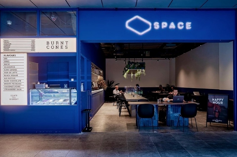 burnt cones the sail marina bay