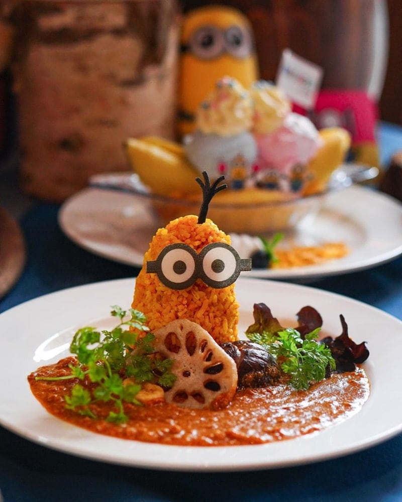 minion cafe singapore