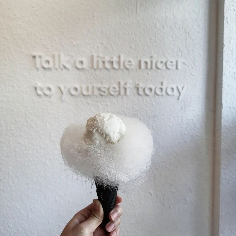 Monday Blues cloudy cone