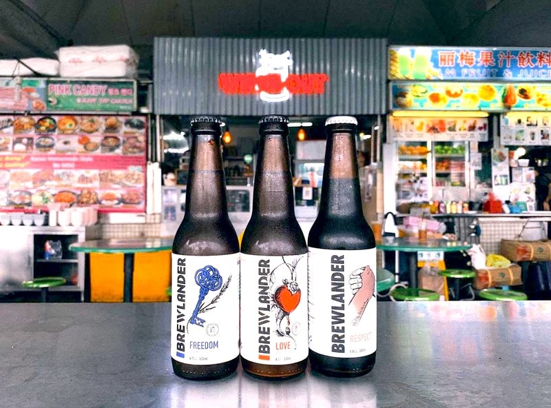 Wiped Out Rooftop Bar beers