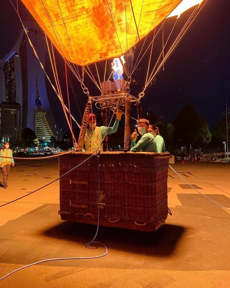 hot air balloon testing