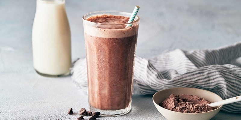 peppermint chocolate shake