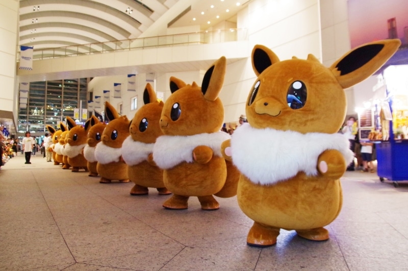 eevee dance parade