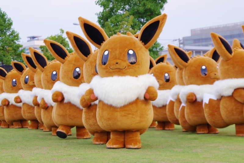 eevee dance parade