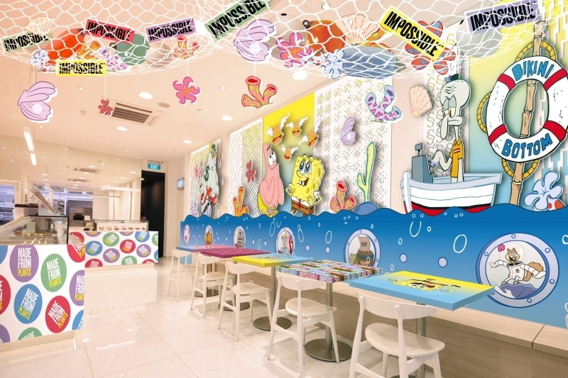 spongebob cafe singapore kumoya