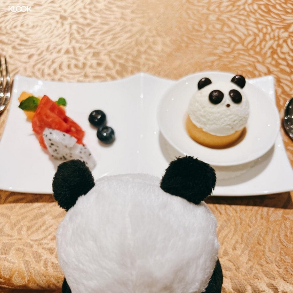 Baby Panda Chocolate Mousse Tart