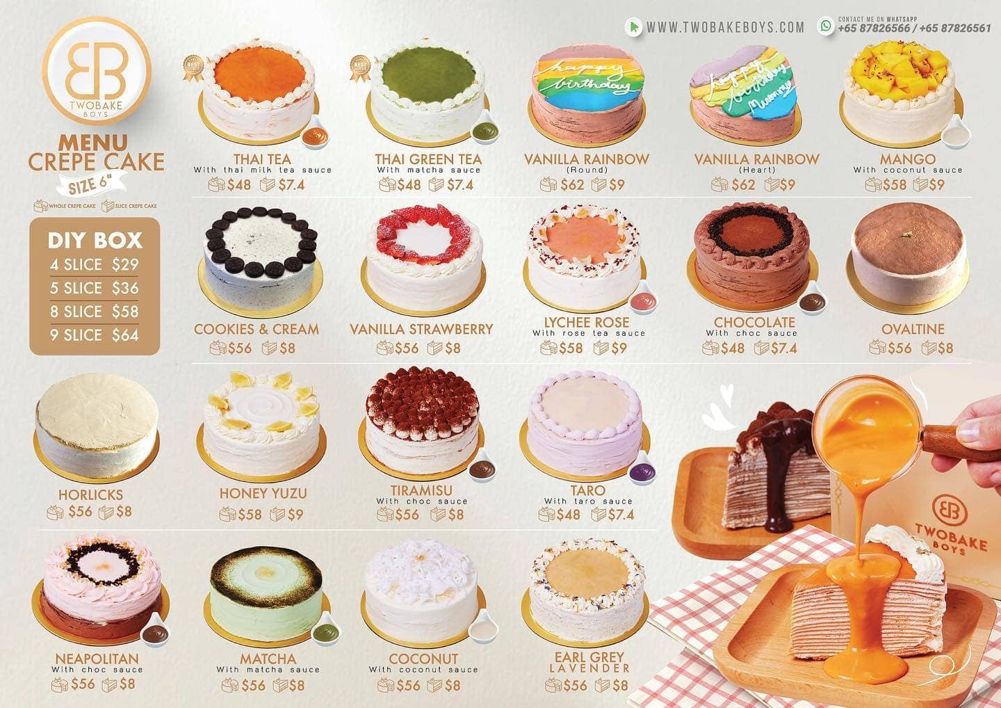 crepe cakes