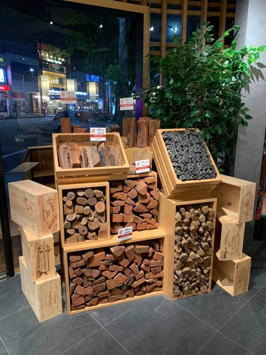 korean charcoal bbq kbbq wood smoke singapore