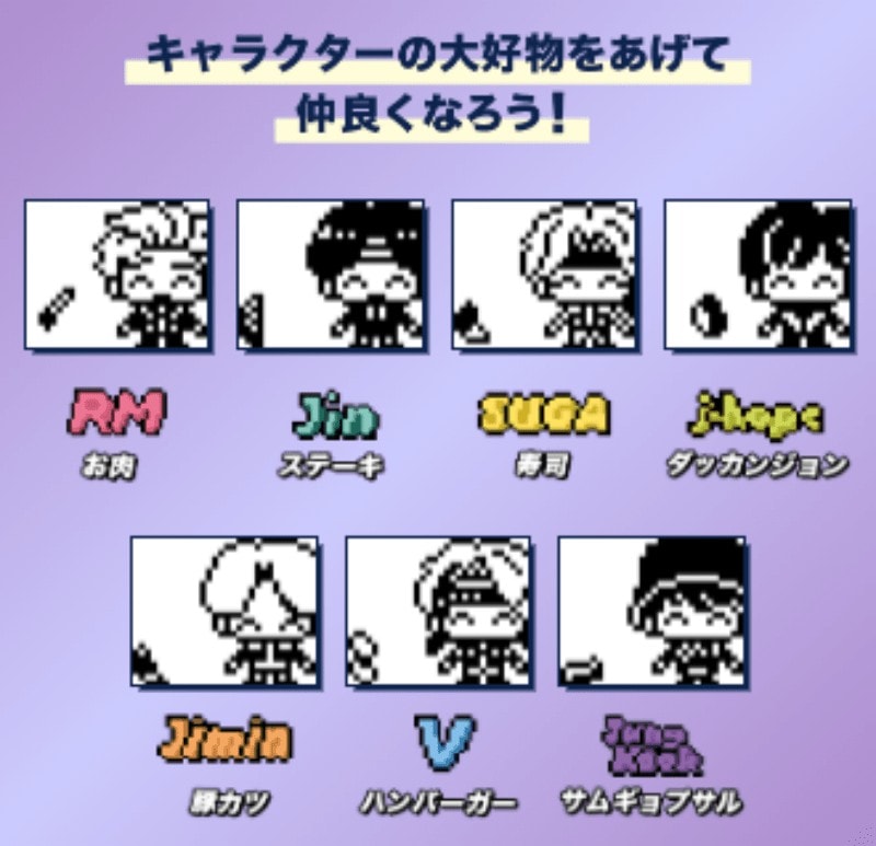 Bandai Namco Tamagotchi BTS TinyTAN